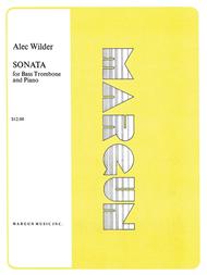 Sonata for Bass Trombone and Piano Sheet Music by Alec Wilder