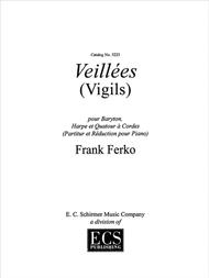 Veillees (Vigils) (Vocal/Full Score) Sheet Music by Frank Ferko