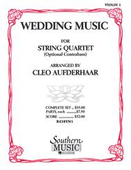 Wedding Music Sheet Music by Cleo Aufderhaar