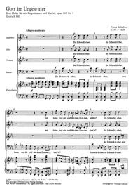 Gott im Ungewitter Sheet Music by Franz Schubert