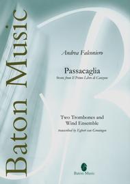 Passacaglia for two Trombones Sheet Music by Andrea Falconiero