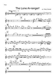 The Lone Ar-ranger (Wind Quintet) - Set of Parts [x5] Sheet Music by Philip R Buttall