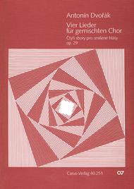 Vier Chorlieder Sheet Music by Antonin Dvorak