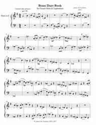 Guthrie: Brass Duet Book for French Horn & Euphonium Sheet Music by James M. Guthrie