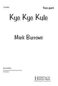 Kye Kye Kule Sheet Music by Mark Burrows