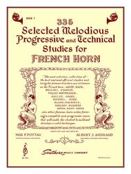 335 Selected Melodious Progressive & Technical Studies Sheet Music by Max P. Pottag