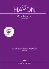 Missa brevis in F major Sheet Music by Franz Joseph Haydn