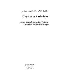 Caprice et Variations Sheet Music by Jean-Baptiste Arban