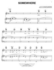 Somewhere (from West Side Story) Sheet Music by West Side Story (Musical)