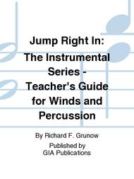 Jump Right In: Teacher's Guide for Books 1 & 2 - Winds and Percussion Sheet Music by Christopher D. Azzara