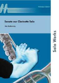 Sonate our Clarinette Solo Sheet Music by Ida Gotkovsky