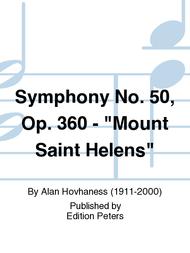 Symphony No. 50 "Mount Saint Helens" Op. 360 Sheet Music by Alan Hovhaness