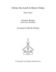 Christ the Lord is Risen Today Sheet Music by Charles Wesley