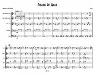 Fields Of Gold - STING - for BRASS QUINTET Sheet Music by Sting