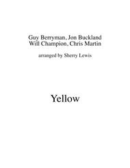 Yellow STRING QUARTET (for string quartet) Sheet Music by Coldplay