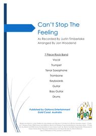 Can't Stop The Feeling  from TROLLS Sheet Music by Justin Timberlake
