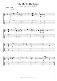 Fly Me to The Moon (Fingerstyle Guitar) Sheet Music by Bart Howard