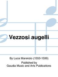 Vezzosi augelli Sheet Music by Luca Marenzio