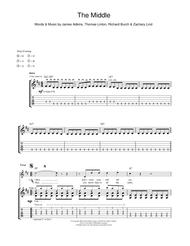 The Middle Sheet Music by James Adkins
