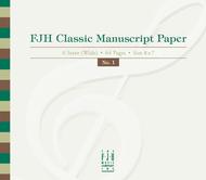FJH Classic Manuscript Paper No. 1 Sheet Music by Edwin Mclean