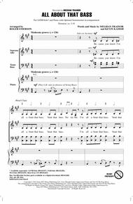 All About That Bass Sheet Music by Meghan Trainor