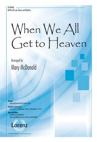 When We All Get to Heaven Sheet Music by Mary McDonald