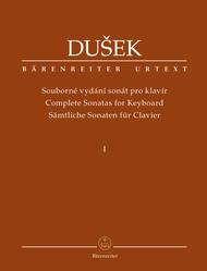 Complete Sonatas for Keyboard (Volume 1) Sheet Music by Frantisek Xaver Dusek