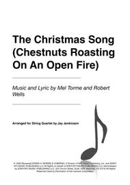 The Christmas Song (Chestnuts Roasting On An Open Fire) for String Quartet Sheet Music by Frank Sinatra
