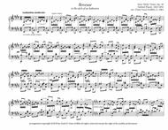 Lullaby (Berceuse) in the style of an habanera from Dolly Suite Sheet Music by Faure