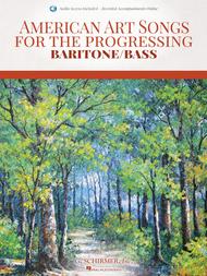 American Art Songs for the Progressing Singer - Baritone/Bass Sheet Music by Various