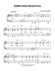 Something Beautiful Sheet Music by Gloria Gaither