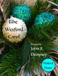 The Wexford Carol (Violin and Piano) Sheet Music by Traditional Irish Tune