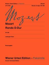 Rondo D-Dur Sheet Music by Wolfgang Amadeus Mozart
