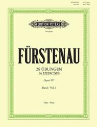 26 Advanced Exercises Op. 107 Vol. 1 Sheet Music by Anton Bernhard Furstenau