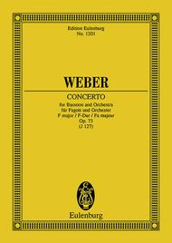 Concerto F major op. 75 JV 127 Sheet Music by Carl Maria von Weber