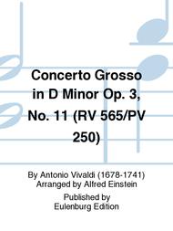 L'Estro Armonico op. 3/11 RV 565 / PV 250 Sheet Music by Antonio Vivaldi