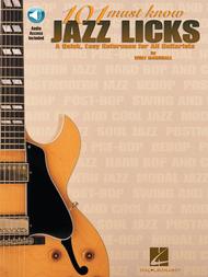 101 Must-Know Jazz Licks Sheet Music by Wolf Marshall