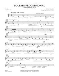 Solemn Processional (from "Symphony No. 4") - Violin 3 (Viola Treble Clef) Sheet Music by Gustav Mahler