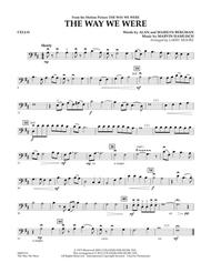 The Way We Were - Cello Sheet Music by Alan Bergman
