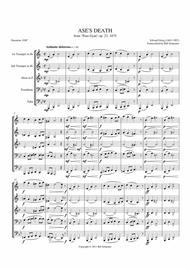 Ase's Death From "Peer Gynt" Sheet Music by Edvard Grieg