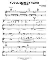 You'll Be In My Heart Sheet Music by Phil Collins