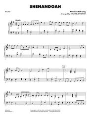 Shenandoah - Piano Sheet Music by American Folk Song