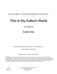 This Is My Father's World Sheet Music by Lorie Line