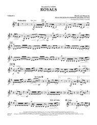 Royals - Violin 1 Sheet Music by Ella Yelich-O'Connor
