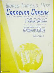 Canadian Capers Sheet Music by Frank Gaviani