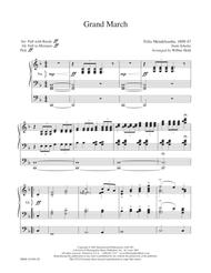 Grand March (from Athalia - F. Mendelssohn) Sheet Music by Felix Bartholdy Mendelssohn