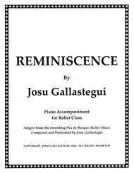 Reminiscence Sheet Music by Josu M. Gallastegui