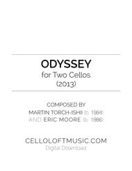 Odyssey for Two Cellos Sheet Music by Martin Torch-Ishii