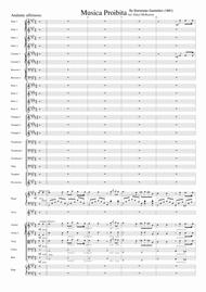 Musica Proibita - Tenor Voice and Orchestra Sheet Music by Stansislao Gastaldon (1881)
