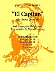 March - El Capitan (for Brass Quintet) Sheet Music by John Philip Sousa?